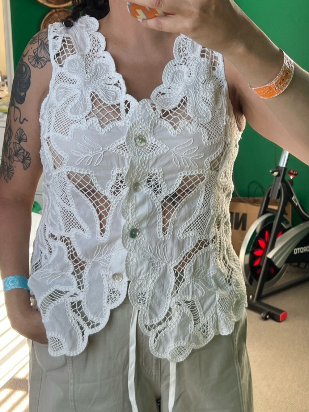 H&M Lace Gillet
